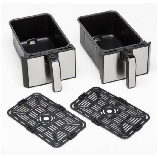 Heißluftfritteuse Kenwood HFM20.000MB 8L 1700W Doppelzone Touchscreen