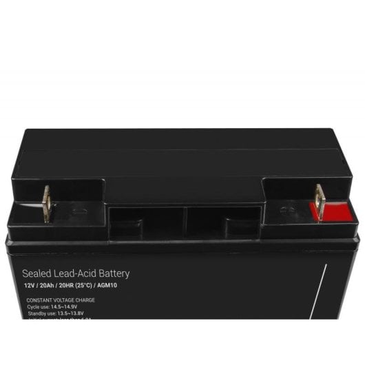 Batería recargable Green Cell AGM10 20000 mAh 12 V sellada negro