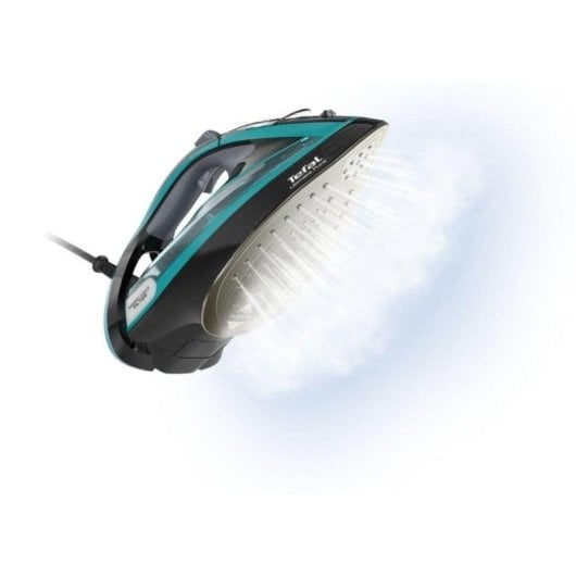 Bügeleisen Tefal Ultimate Pure FV9844 Durilium Autoclean 3200 W, 250 g/min, 2,5 m Kabel, Schwarz Blau