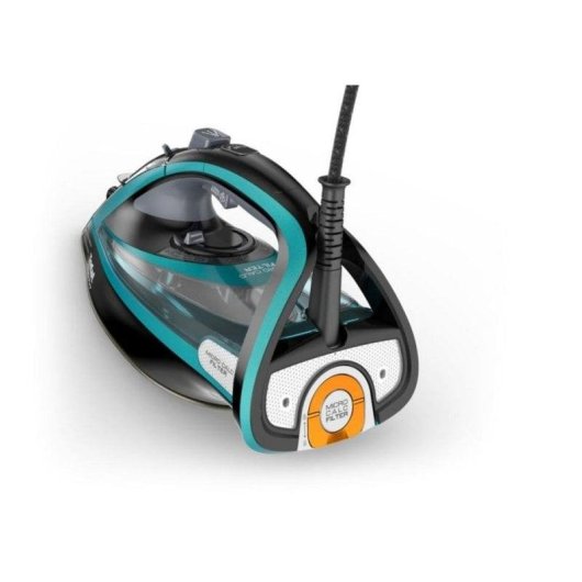 Bügeleisen Tefal Ultimate Pure FV9844 Durilium Autoclean 3200 W, 250 g/min, 2,5 m Kabel, Schwarz Blau