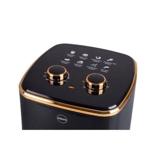 Friteuse sans Huile Eldom Fritta 5L 1500W avec Minuterie et Fenêtre de Vision