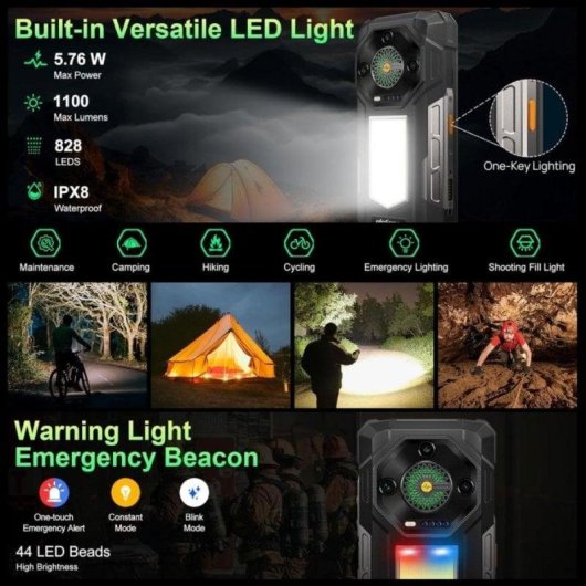 Ulefone Armor 33 4G 12GB 512GB 6.95" Nero