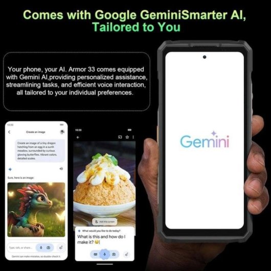 Ulefone Armor 33 4G 12GB 512GB 6.95" Nero