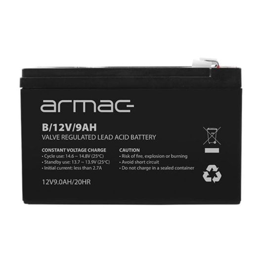 Batería Armac B/12V/9AH Plomo Sellado 12 V VRLA 9 Ah