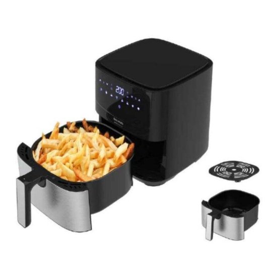 Friteuse sans Huile Taurus AF1450XD 5L 1450W avec Écran LCD et 8 Programmes