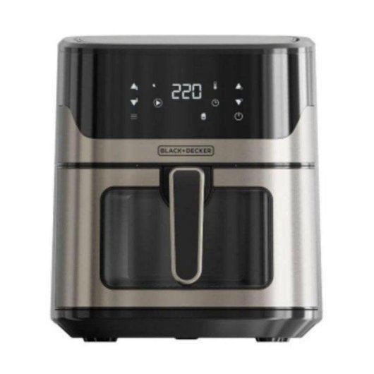 Airfryer Black & Decker BXAF6500E 6,5L 1600W Écran Tactile Minuteur Fenêtre