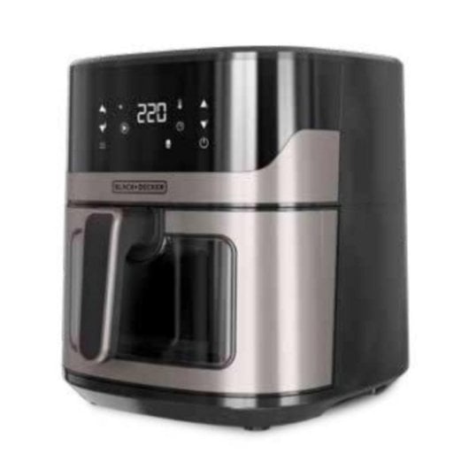 Fritadeira de ar Black & Decker BXAF6500E 6,5L 1600W visor digital programas