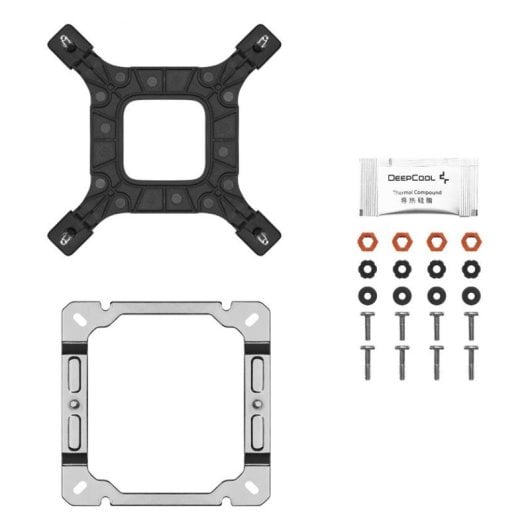 Refrigeración Aire DeepCool Socket AM5/1700 120 mm AK500S Digital SE WH Pantalla LED
