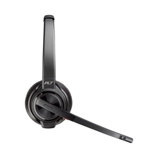 Auriculaires Poly Savi 8220 sans fil DECT/Bluetooth avec annulation de bruit et micro noir