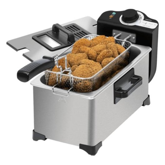 Friteuse Cecotec CleanFry 3 L 2000W avec filtre OilCleaner et fenêtre