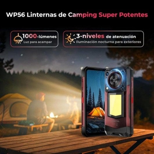 Oukitel WP56 5G 12 Go Noir 6,8" 512 Go étanche