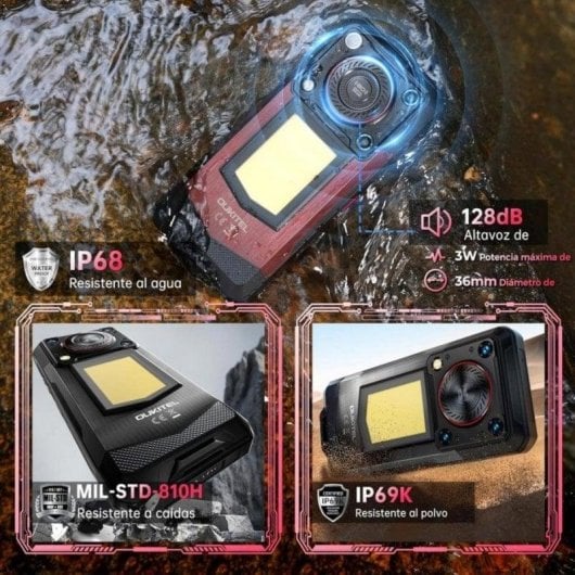 Oukitel WP56 5G 12 Go Noir 6,8" 512 Go étanche