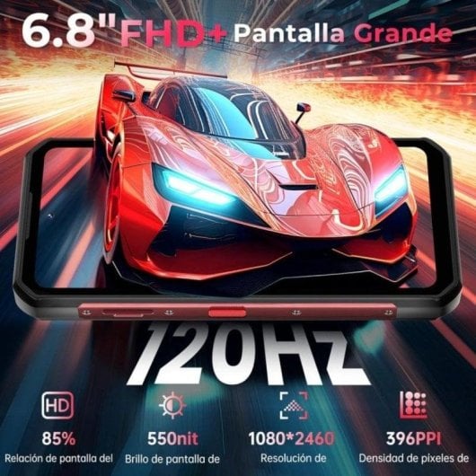 Oukitel WP56 5G 12 Go Noir 6,8" 512 Go étanche