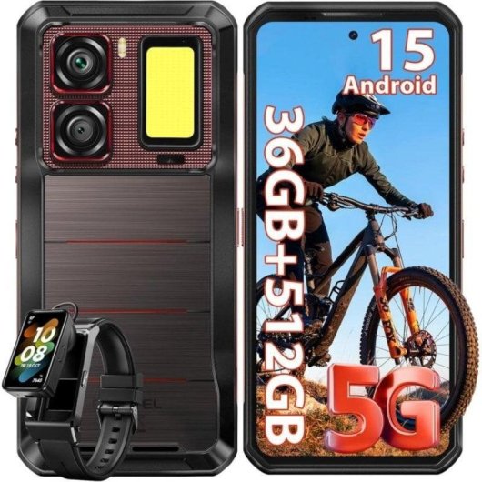 Oukitel WP300 5G 12GB Negro 512GB 6.8" batería 16000 mAh