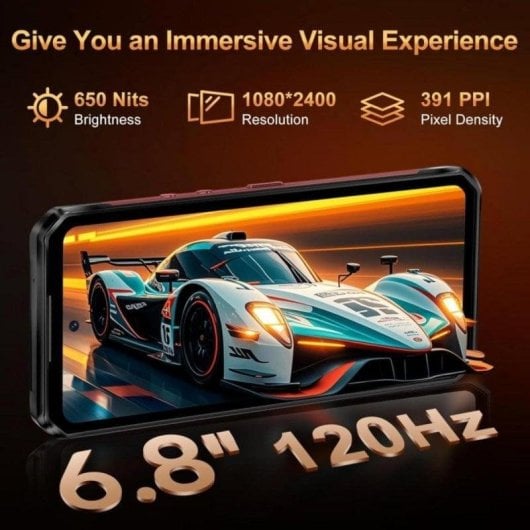 Oukitel WP300 5G 12GB Negro 512GB 6.8" batería 16000 mAh