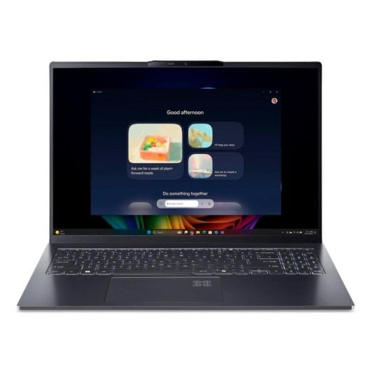 Portátil Acer Swift Go 16 SFG16-61-R5Y5 16" AMD Ryzen AI 7 350 16GB 1TB SSD Radeon 860M Windows 11 Home