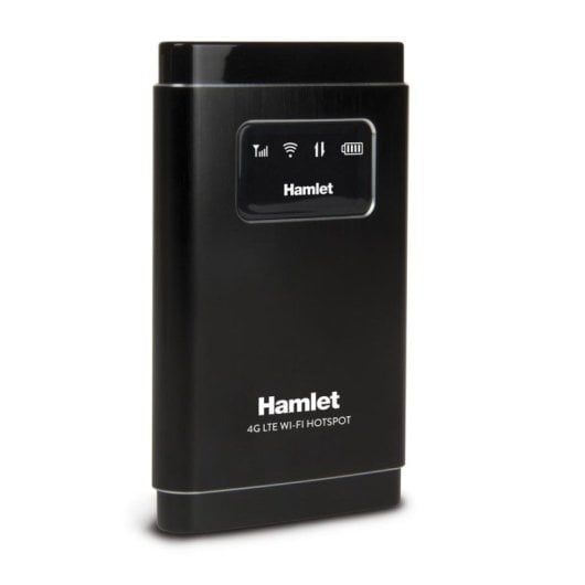 Router Hamlet HHTSPT4GLTE 4G WiFi 4 150 Mbps Portable Negro