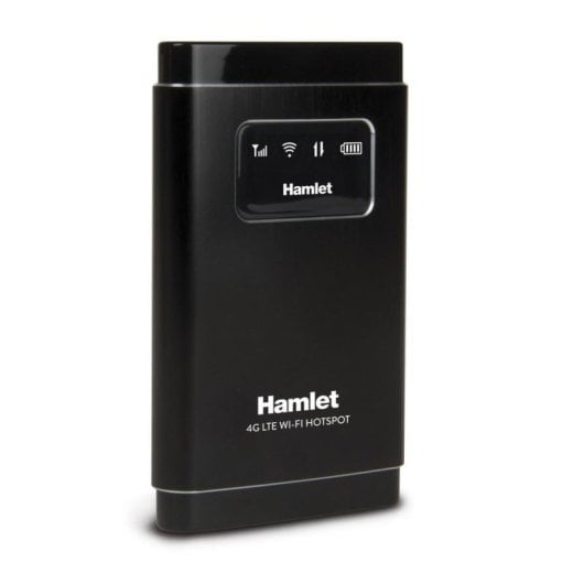 Router Hamlet HHTSPT4GLTE 4G WiFi 4 150 Mbps Portable Negro