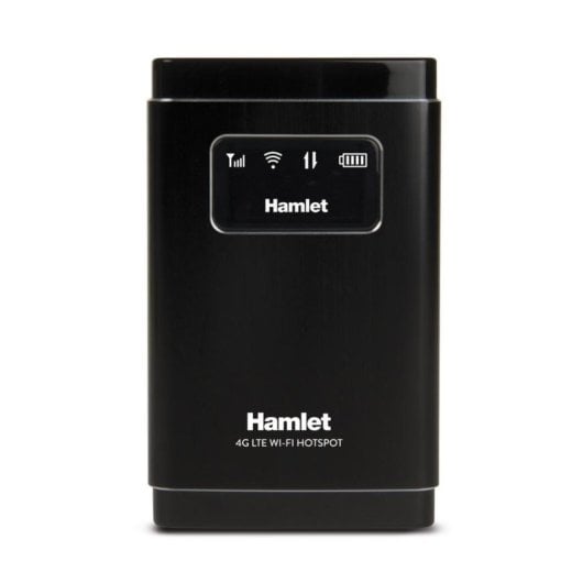 Router Hamlet HHTSPT4GLTE 4G WiFi 4 150 Mbps Portable Negro