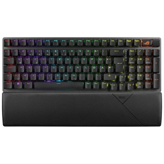 Teclado ASUS ROG Strix Scope II 96 Wireless mecânico layout IT RGB reposapulsos