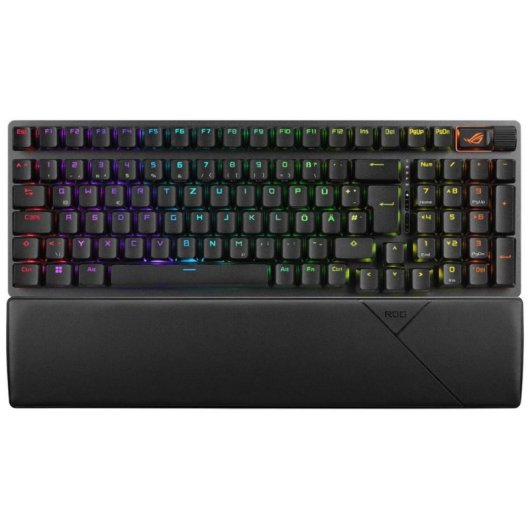Teclado ASUS ROG Strix Scope II 96 Wireless mecânico layout IT RGB reposapulsos