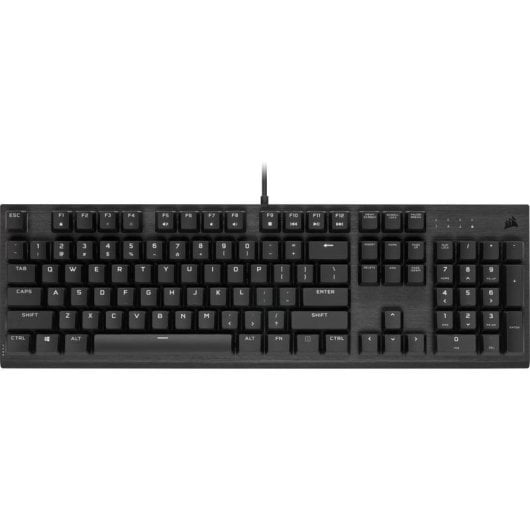 Teclado Corsair CH-910D029-FR mecânico Layout FR retroiluminado RGB full size cinzento