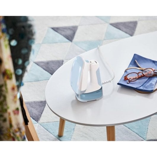 Vaporizateur Tefal Access Steam Pocket DT3041 1300W Bleu Blanc Compact