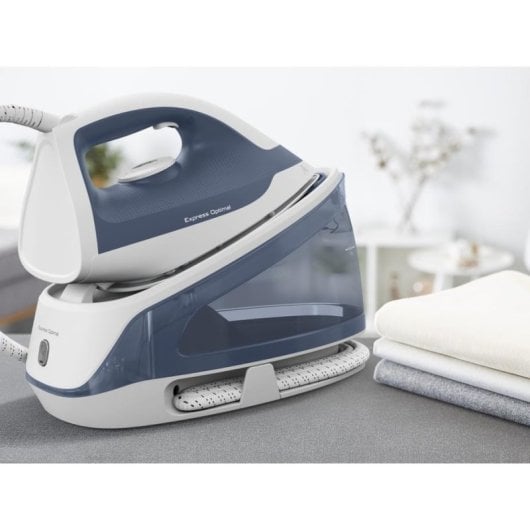 Station vapeur Tefal Express Optimal SV4110 2200W 5 bars 1,2L Ceramic Glide