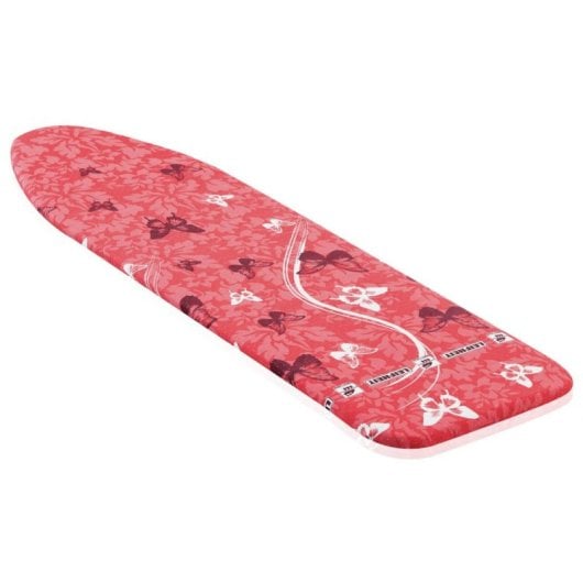 Cubierta Leifheit 71615 para tabla de planchar, acolchada, 1400 x 450 mm, roja