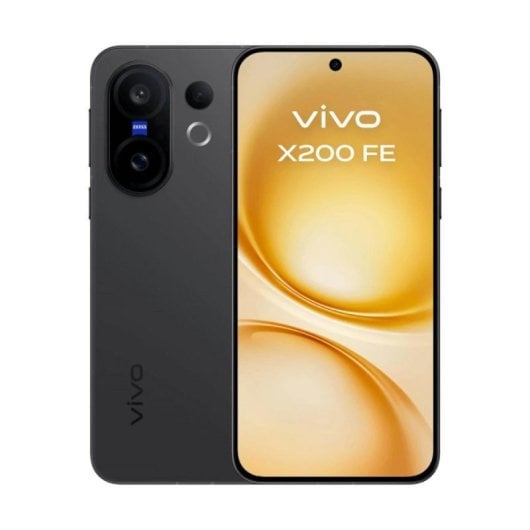 Smartphone Vivo X200 FE 12GB RAM 512GB 5G AMOLED Carga Rápida Triple Cámara Negro