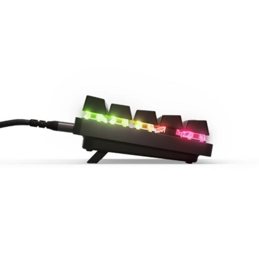 Teclado SteelSeries Apex Pro Mini Hall Effect magnético compacto Layout francés con interruptores ajustables y RGB