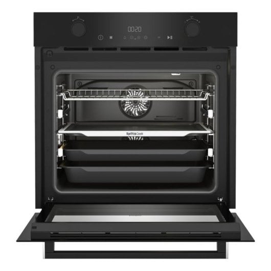 Horno elétrico Beko BBVM17400BDS 72 L Preto com autolimpeza a vapor