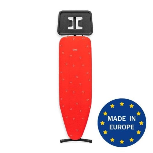 Tabla de planchar Ufesa Deep superficie 124x38 cm altura regulable funda algodón plegable estructura robusta