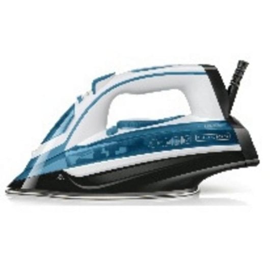 Plancha Black & Decker BXIR2402E vapor-seco 2400 W autoapagado azul-blanco