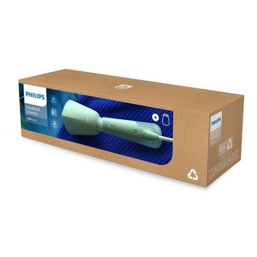 Vaporizador de ropa Philips Serie 5000 manual 1300 W verde plegable