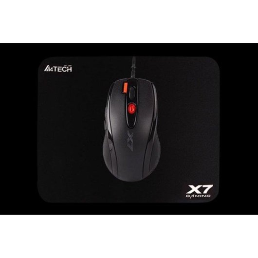 Ratón A4Tech X-7120 USB 2000 DPI Noir Ambidextre Mémoire Intégrée