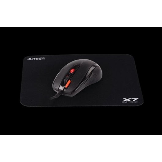 Ratón A4Tech X-7120 USB 2000 DPI Negro Iluminação Ergonomico Ambidestro