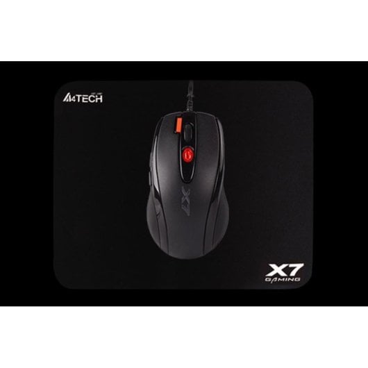 Ratón A4Tech X-7120 USB 2000 DPI Noir Ambidextre Mémoire Intégrée