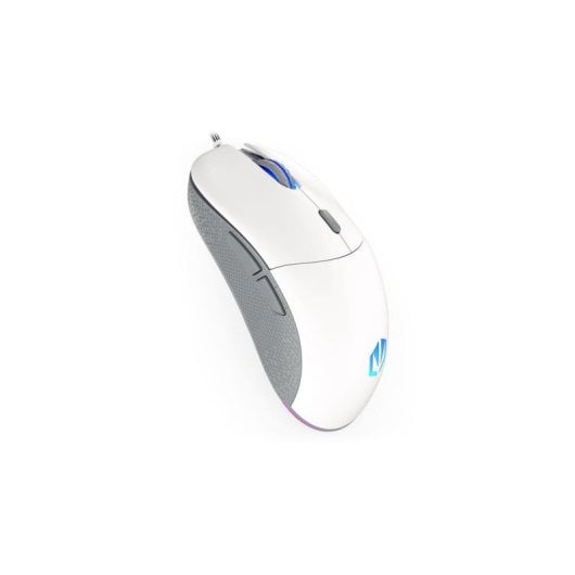 Ratão ENDORFY GEM Plus Onyx White USB-C 19000 DPI Branco Iluminação RGB