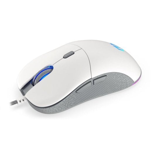 Ratão ENDORFY GEM Plus Onyx White USB-C 19000 DPI Branco Iluminação RGB