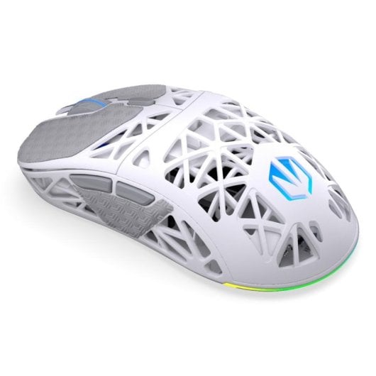Ratão ENDORFY LIV Wireless Onyx White Bluetooth 12000 DPI Branco RGB