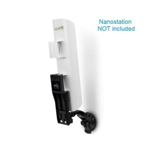 Kit de montaje Ubiquiti NS-WM negro para NanoStation instalación mural y ventana