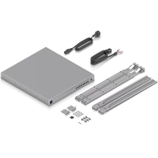 Switch Ubiquiti Mission Critical 8 ports Gigabit PoE++ batterie rack 1U
