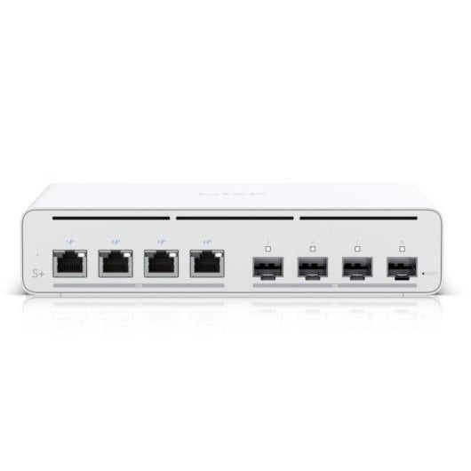 Switch Ubiquiti UISP Switch Plus 8 puertos 2,5 GbE PoE gestionado rack y pared
