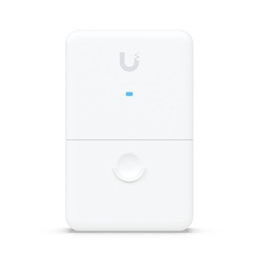 Injecteur PoE Ubiquiti UISP Dual-Power 2.5 GbE 100W IPX5 Blanc