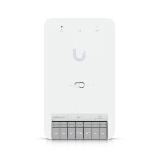 Controlador de Porta Ubiquiti Door Hub Mini PoE 3 Portas Ethernet 1000 Mbit/s LED