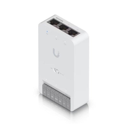 Controlador de Porta Ubiquiti Door Hub Mini PoE 3 Portas Ethernet 1000 Mbit/s LED