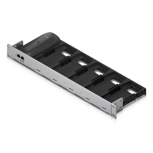 Estante para rack Ubiquiti UACC-AI-PORT-RM metálico 1U gris y negro