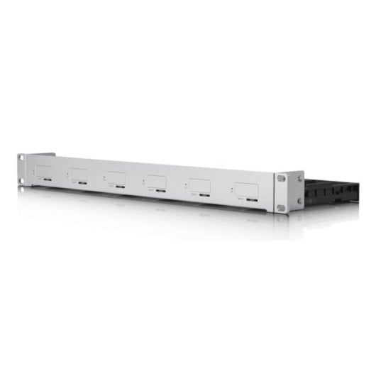 Estante para rack Ubiquiti UACC-AI-PORT-RM metálico 1U gris y negro