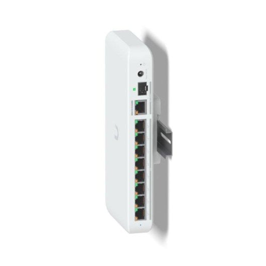 Montagekit Ubiquiti UACC-Switch-DIN Polycarbonat Weiß für UniFi Switches